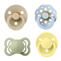(Self-operated) Sale Danish bibs pacifier 2-pack newborn baby pacifier baby silicone pacifier