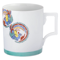 (Self-operated) German MEISSEN Meissen porcelain Berlin series Phoenix mug water cup tea cup