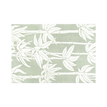 (Self-operated) KENZAKI designer Bamboo creative nylon green bamboo bedroom sofa living room carpet