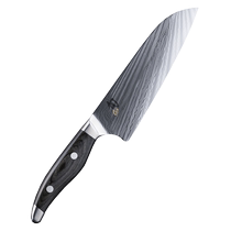 (Self-operated) kai Kaiyin Japanese sword Damascus steel flowing series Santoku knife kitchen knife chefs knife