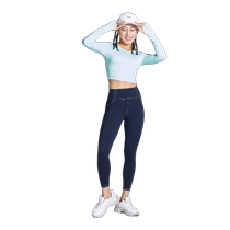 (Self-operated) YUYUANNA Womens Fashion Yoga Pants Leggings Denim Shark Pants 5037