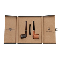 (Self-operated) The White SpotCastello joint model Old Antiquari limited edition pipe