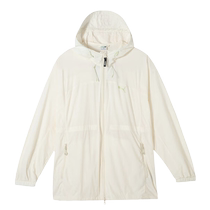 (Self-operated) PUMA hooded sun protection jacket womens summer jacket sports loose jacket 628375-65