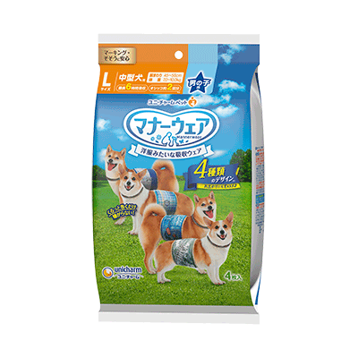 Юни -Цзяджил Королевские штаны Курш Собаки Собаки Физиологические штаны Физические штаны Собака Duru L 4 куклы собак