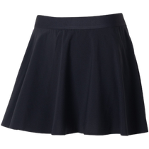 (Self-operated) UA Under Armor culottes new womens skirt black breathable casual wear fitness training wear 1383582