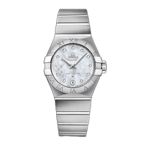 Second-hand 99 new Omega Constellation series womens watch automatic mechanical Swiss small dial as a gift