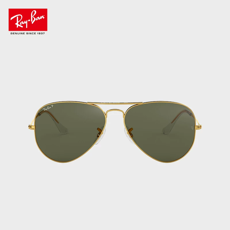 [Self -employed] Rayban Ray Bon Polarized Musto Pyroscopy Glasses Rb3025 Men Frame Glass