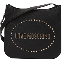 (Self-operated) Love Moschino womens PU leather pebbled crossbody square bag JC4172PP1GL13