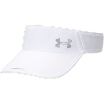 (Self-operated) UA Under Armor empty top hat new sports hat men and women sun visor white casual hat 1361563