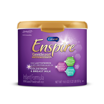 【直营】美版美赞臣美国进口蓝臻亲舒部分水解奶粉1段553g*1罐