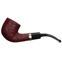 (Self-operated) UK The White Spot RUBY BARK 5215 Silver Circle Imported Pipe