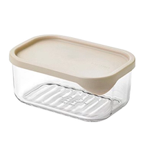 (Self-operated) Glasslock Korean imported glass refrigerated crisper kitchen refrigerator storage with lid heat-resistant
