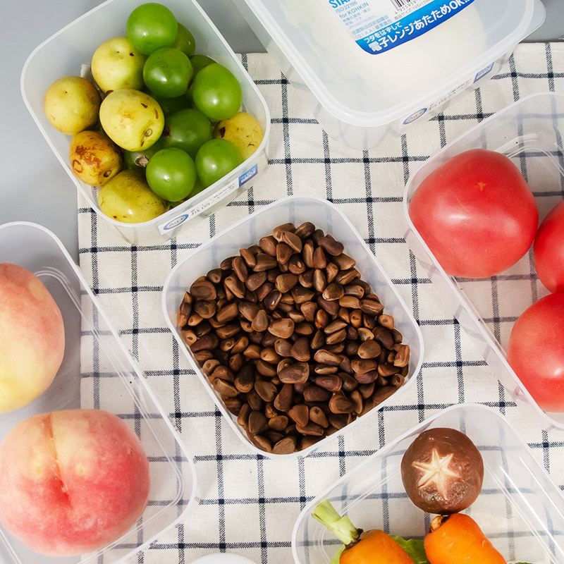 日本进口 NAKAYA 银离子抗菌 耐热可微波保鲜盒*3件 聚划算双重优惠折后￥40.4包邮包税