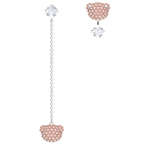 Swarovski 施华洛世奇Teddy系列女士小熊水滴形耳环