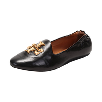 (Self-operated) Second-hand brand new and unused Tangli Baiqi womens leather flat shoes 84922