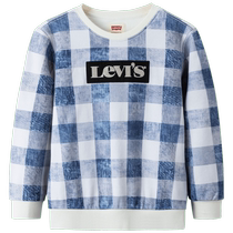 (Self-operated) Levis Levis childrens clothing boys sweatshirts spring and autumn style pure cotton tops cotton bottoming long sleeves