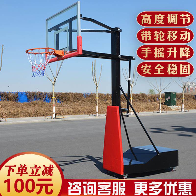 Children's teenagers and young children lift training basketball racks household mobile dunk basketball frame convenient basketball frame