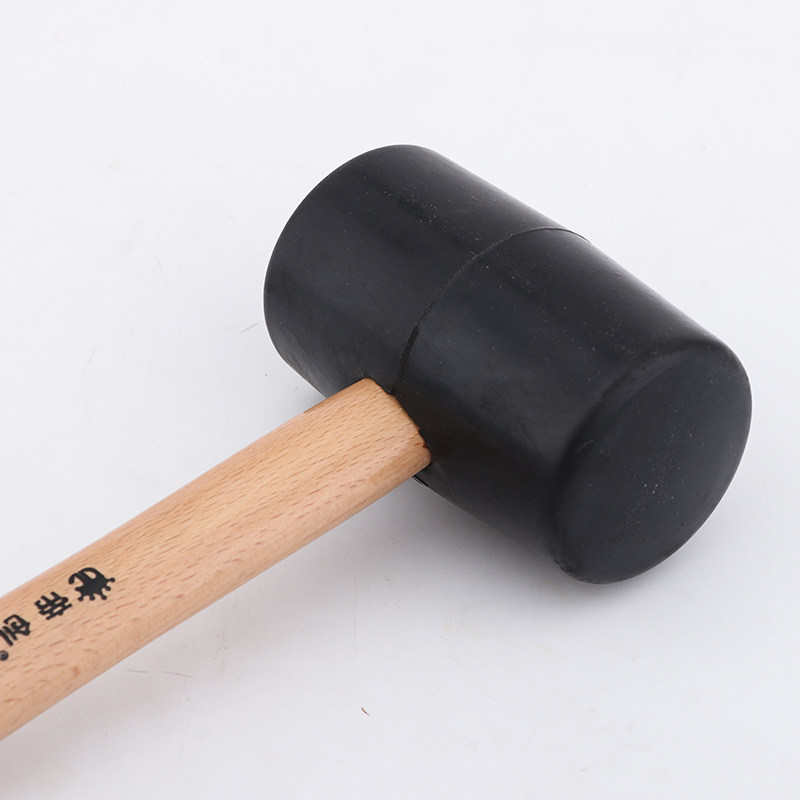 Rubber hammer rubber hammer tile tool tapping hammer rubber hammer decoration hammer installation hammer