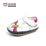 拉拉猪 Летние детские сандалии для раннего возраста для девочек, обувь, мягкая подошва, 6-12 мес., 1 лет