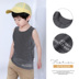 Boys vest 2020 mùa hè sọc đầu bé không tay bé t-shirt thời trang mùa hè triều trẻ em mới. 