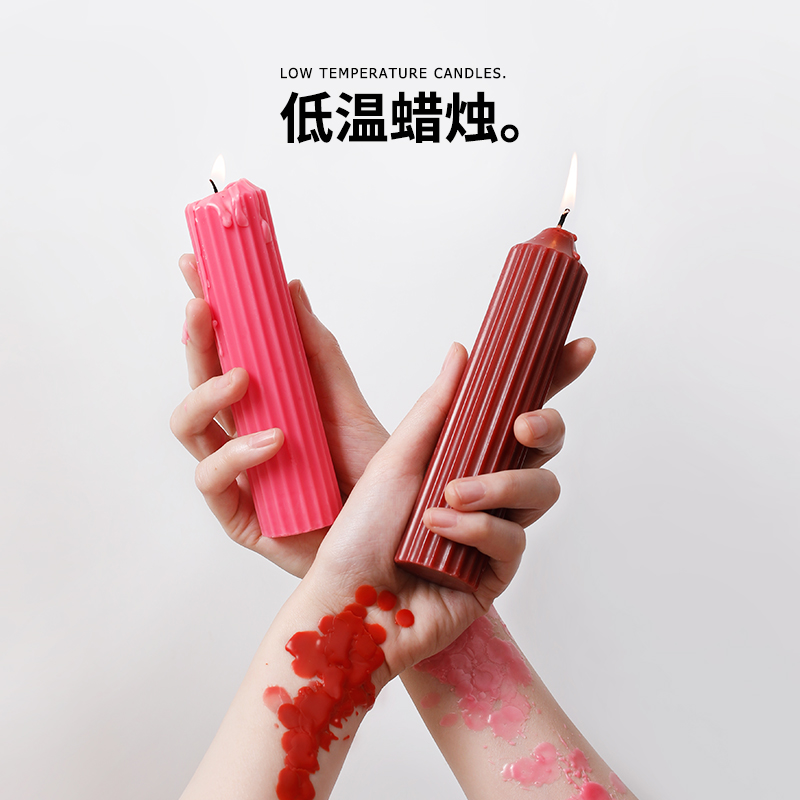 Spice Candle Handheld Drip Wax Teaching Low Temperature Flirt Props Sm Punishing Passion Toys Adults Couples Sex