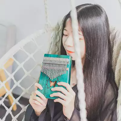 Kalinba Qin 17 tones Thumb piano Kalimba finger piano 21 tone sheep A musical instrument Crystal piano score Beginners