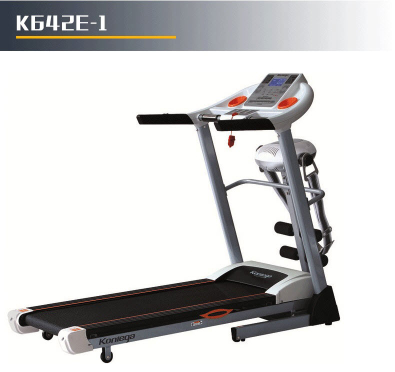 Máy chạy bộ giải trí Jia K642E-1 gấp gọn câm trong nhà hộ gia đình nhỏ đa chức năng tập thể dục K642C - Máy chạy bộ / thiết bị tập luyện lớn máy chạy bộ