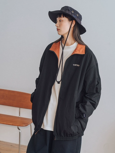 714street, двусторонная демисезонная куртка подходит для мужчин и женщин для отдыха, коллекция 2021