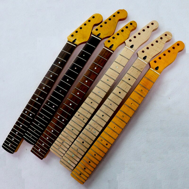 New custom ST TL Canadian tiger maple hard maple electric guitar neck can be selected