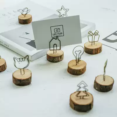 Photo props value Retro ZAKKA log wrought iron clip message clip Photography small ornaments RECOMMENDED by the treasurer