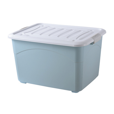 Thickened extra-large plastic storage box household clothes quilt finishing storage box clearance Super capacity