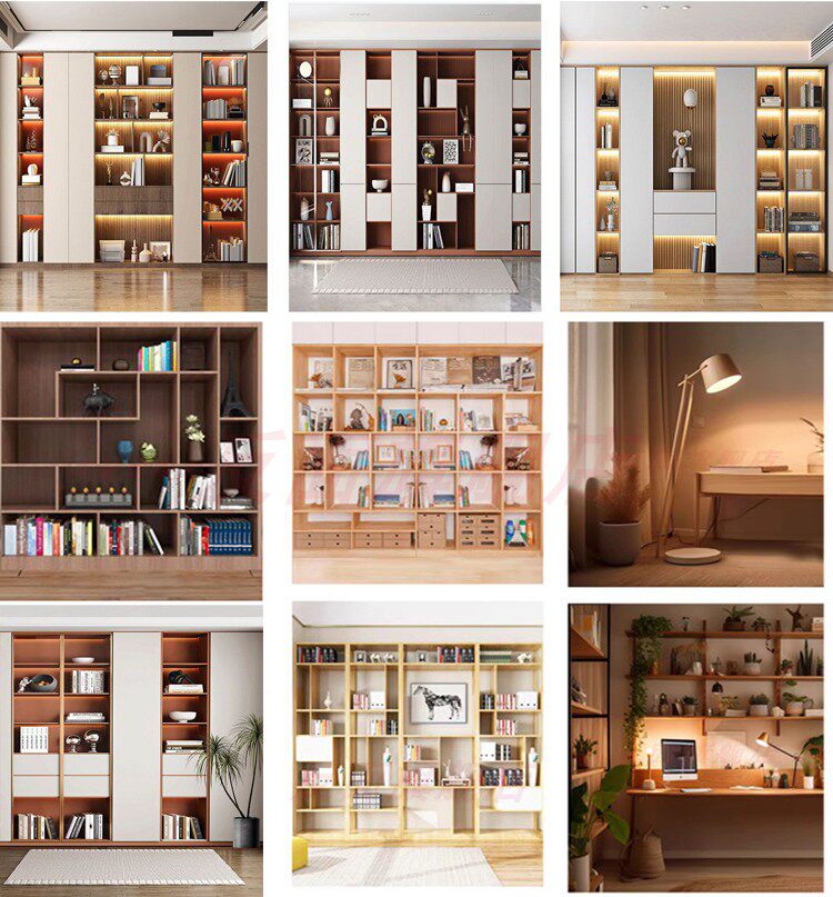 Bookcase background wall Buchbook room bookcase background cloth Beauty Emotional Direct Sowing Room Background Cloth 3D Solid Background Cloth Live Anchor Background Cloth Net Red Warm Color Warm Background Wall-Taobao