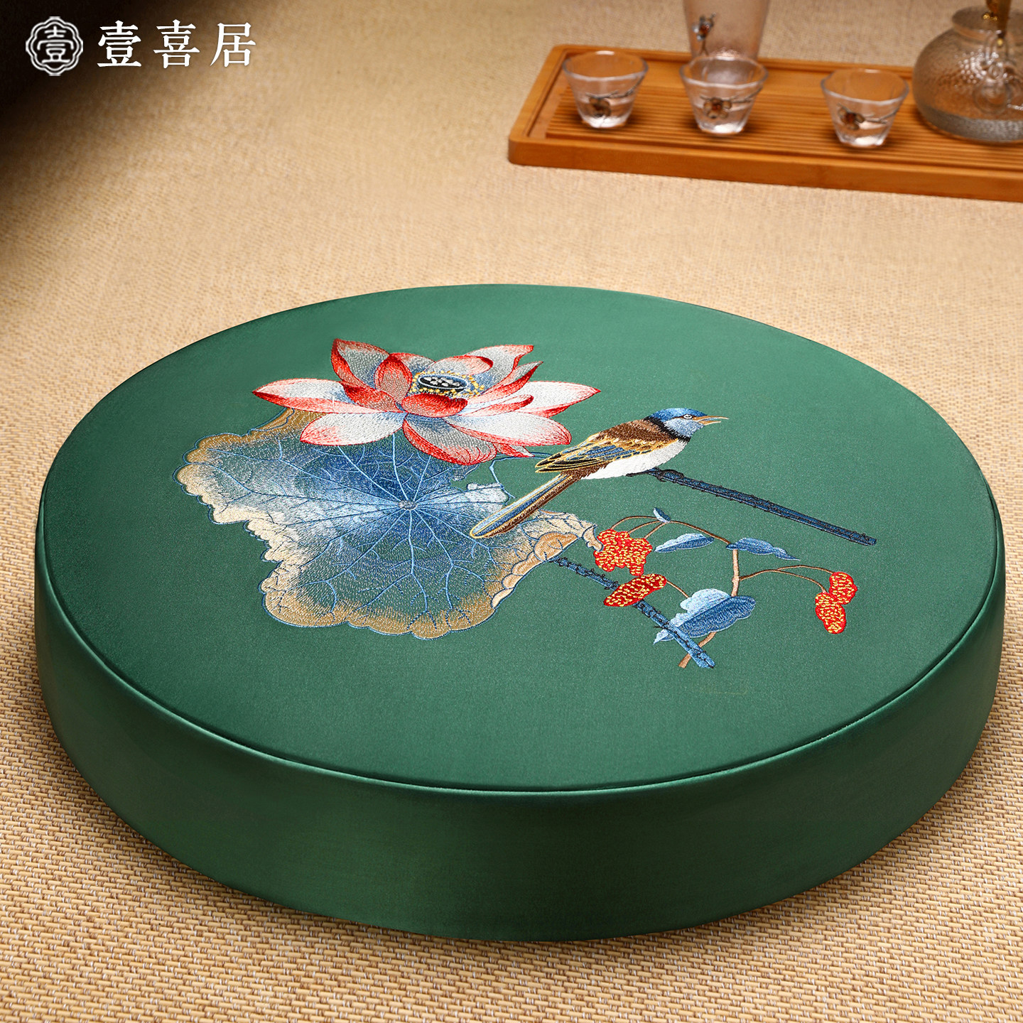 Futon cushion round tatami balcony bay window cushion meditation cushion kowtow meditation floor cushion meditation cushion
