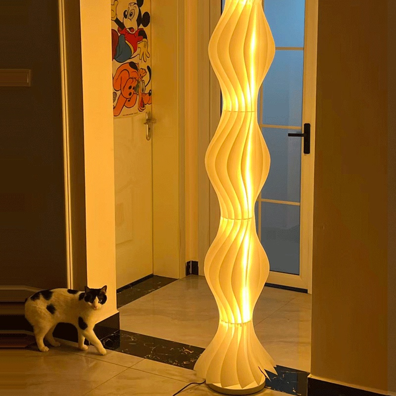 Trendy Grass Skirt Floor Lamp, Eyelash Tattoo Embroidery Lamp, Beauty U-Shaped Floor Lamp, Led Eye-Protection Nail Art Shadowless Work Lamp