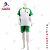 The Panyu Primary School uniforms (male and female summer clothes)