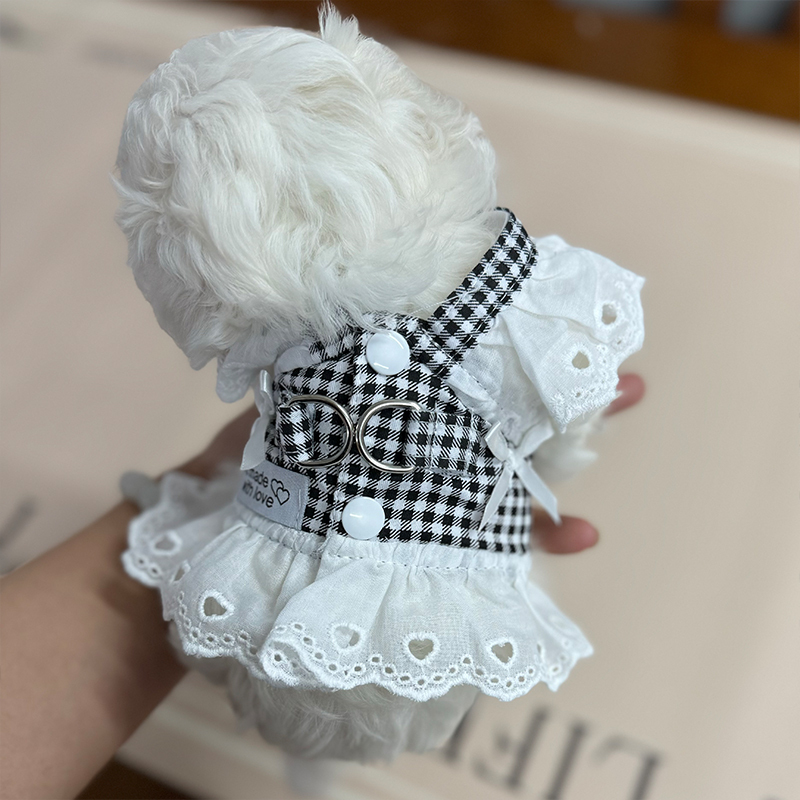 Puppy Clothes, Kitten Clothes, Princess Dress for Small Dogs and Cats, Chihuahua, Teacup Dog, Extra Small Yorkshire, Flutter Sleeve Dress