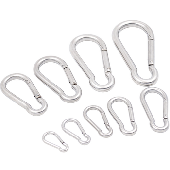 Stainless steel hook safety buckle rope spring buckle