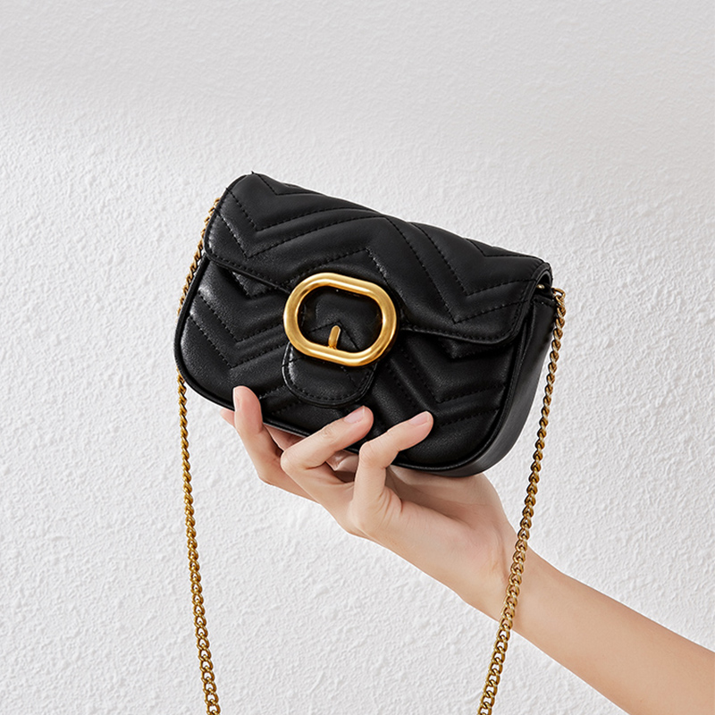 Documentary Philosophy Packs Kits 2022 New Genuine Leather Women Fashion Rhombus Shoulder Bag 100 Hitch Superior Sense Diagonal Satchel Small Square Bag