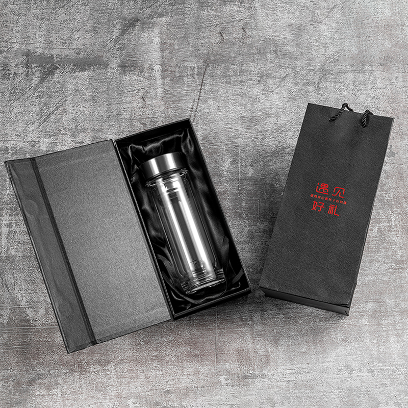 Water cup Glass Thermos cup Packing box Smart cup Gift box Business cup Custom cup Matching Birthday gift box