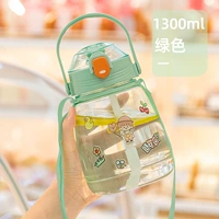 Зеленый замок, наклейка, 1300 мл, популярно в интернете