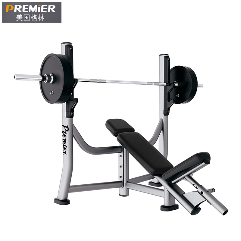 PREMIER USA Green Gym Commercial upper incline trainer Bench press Home weightlifting bed fitness equipment