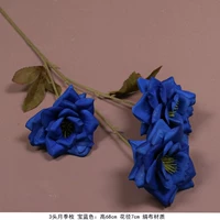 Темно -синяя роза розовая синяя