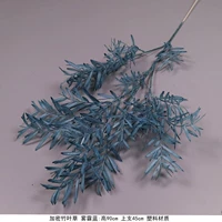 Небо голубое бамбуковое листья трава голубая