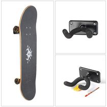 Skateboard wall-mounted skateboard Load Bearing Ski board Veneer Bracket Double Teething Wall Electric Iron long board Double board
