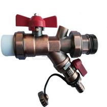 Floor heating water distributor filter sleeve valve ppr25 water inlet and return ball valve bronze valve with sewage temperature and pressure gauge q