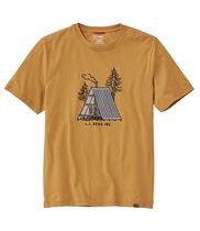 LL Bean Penn Mens outdoor T-shirt Round neck Short sleeves Brand logo Sweat Sweat American Straight Mail T-K-301338