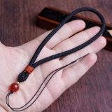 Агатовая ручка, ремешок из грецкого ореха, подвеска, высококлассные плетеные ключи от машины, рогатка, браслет