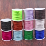 Ювелирное украшение, плетеный браслет, ожерелье, эластичный ремень из грецкого ореха, 1mm