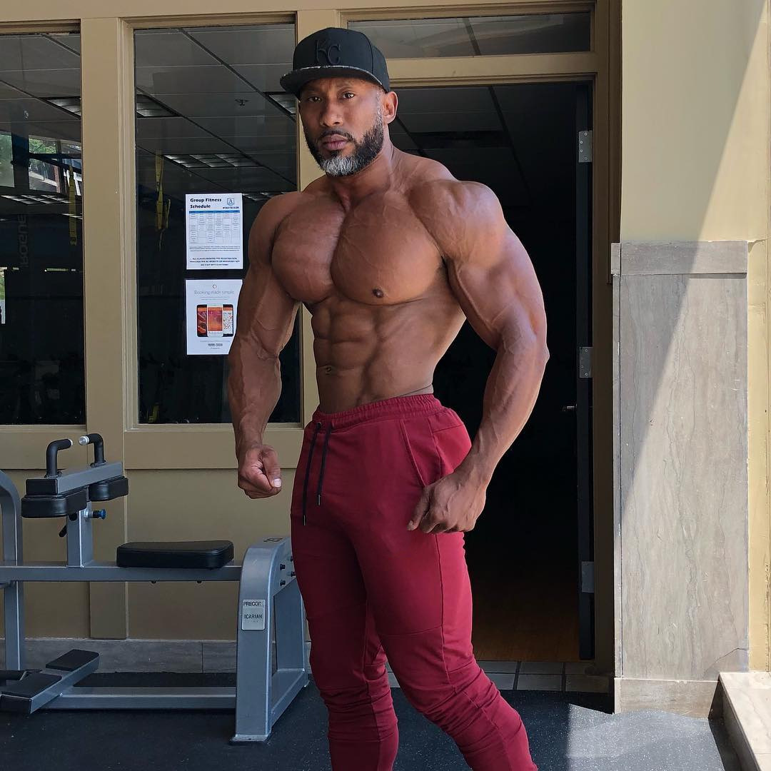 Muscle fitness trousers men's trousers' trousers' casual training trousers' sports trousers' trousers' flue tube pants' elasticity