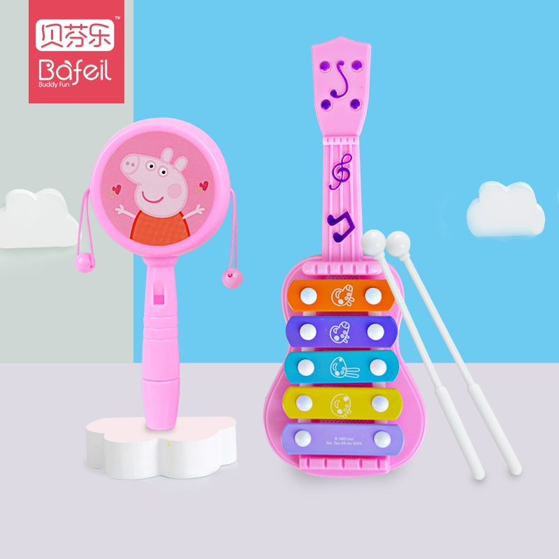 Piggy Trang gõ rầm rầm kết hợp mini trẻ em câu đố trẻ sơ sinh đồ chơi piano 6 tháng - Đồ chơi âm nhạc / nhạc cụ Chirldren